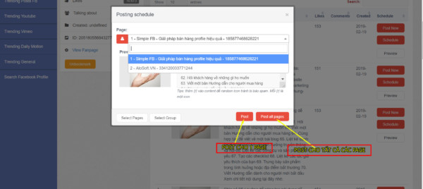 1 85 - Hướng dẫn đăng bài tự động cho Fanpage hiệu quả bằng công cụ Auto viral content