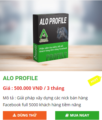 alo profile giai phap xay dung kenh ban hang ca nhan tren facebook - Top các phần mềm marketing đa kênh tốt nhất 2019