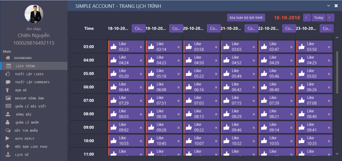 phần mềm auto cảm xúc Facebook - Hướng dẫn auto thả tim – tăng tương tác trên Facebook