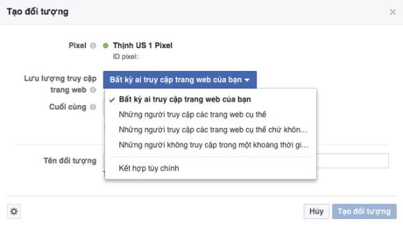 tep khach hang truy cap website - 4 cách để tạo tệp khách hàng tiềm năng để quảng cáo Facebook hiệu quả