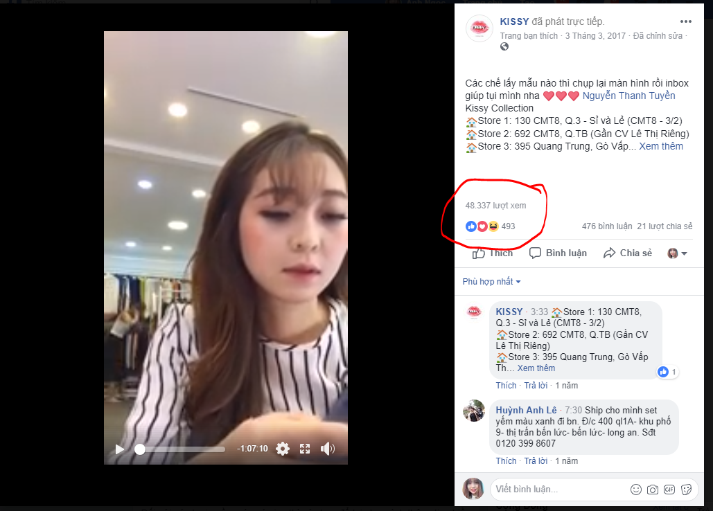 xzxzxz - Phân tích case study kinh doanh thời trang online trên fanpage facebook