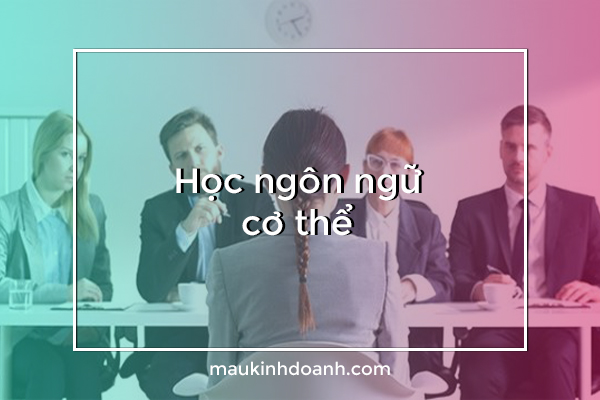 học ngôn ngữ cơ thể