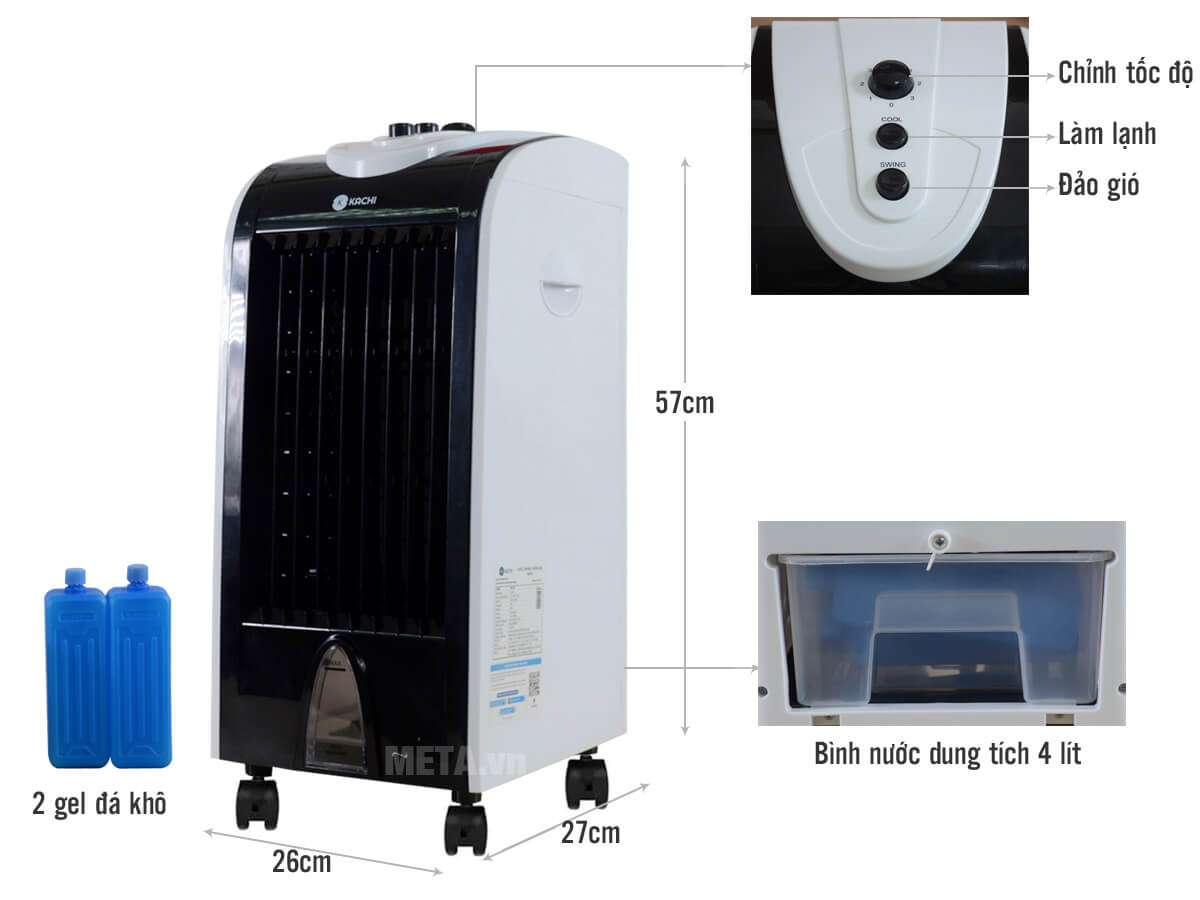 Vì sao quạt điều hòa không bơm nước? Có khắc phục được không? - META.vn