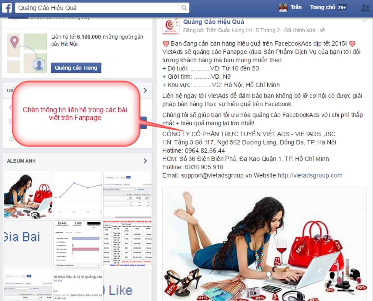 Cách mở chặn đăng bài trên Facebook 2