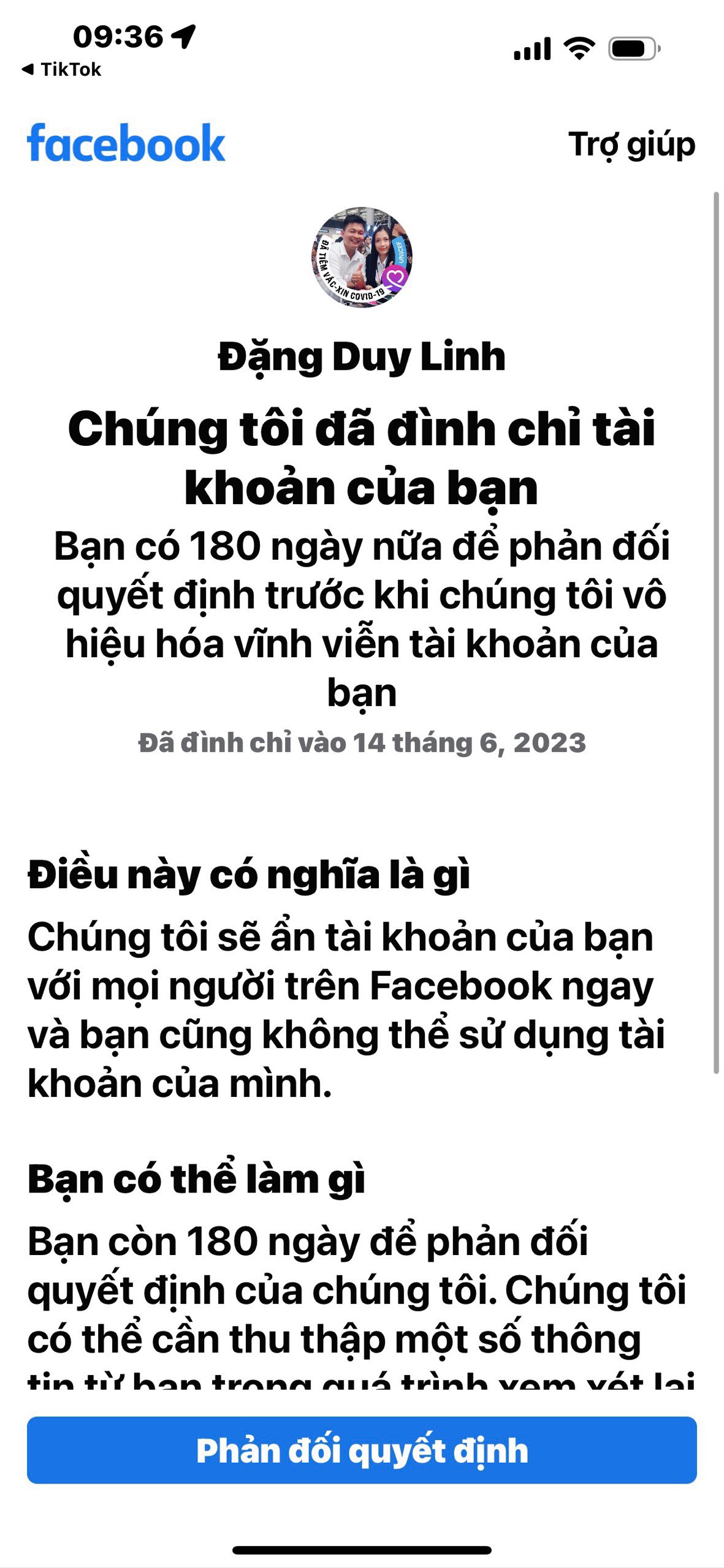 Cách mở tài khoản Facebook bị khóa 3