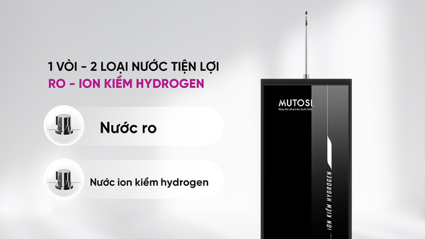 Máy lọc nước hydrogen ion kiềm Mutosi